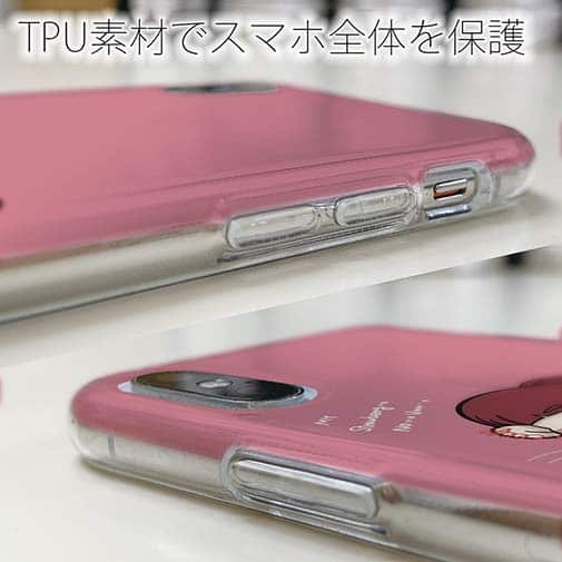 【Pariko】【TPUケース】ケーキと女の子