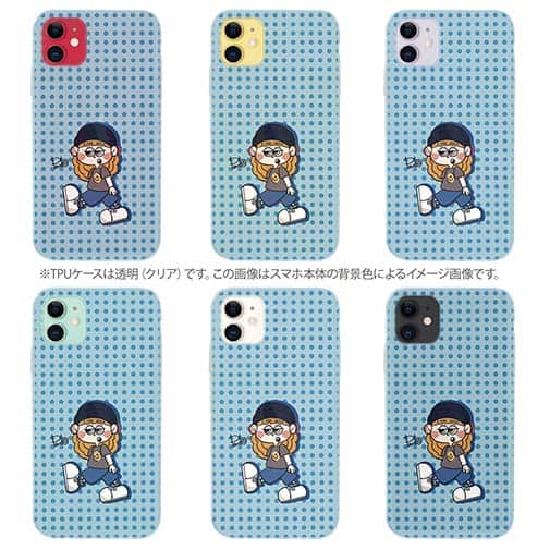 【Pariko】【TPUケース】ストリート系女の子