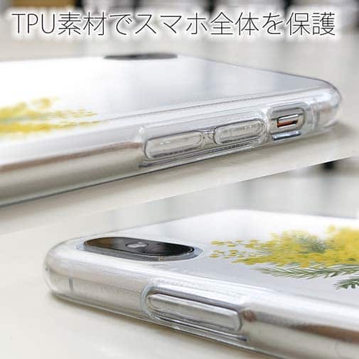 【TPU】プランツデザイン ミモザのブーケ