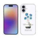 【TPU】北欧デザイン 青い花