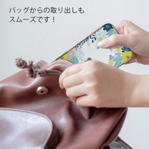 【TPU】北欧デザイン グリーン＆イエロー