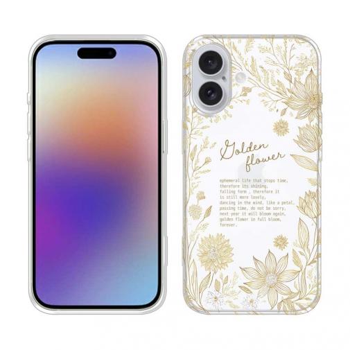 【TPU】ゴールデンFlower Design