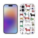 【TPU】北欧デザイン 猫の行進