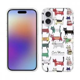 【TPU】北欧デザイン 猫の行進