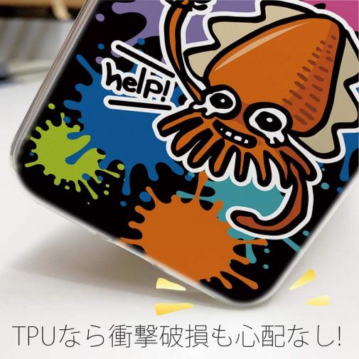 【TPU】【釣りざんまい】エギに釣られるアオリイカ_ビビッドカラー