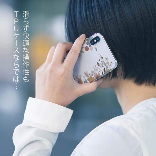 【TPU】北欧くすみカラーの花