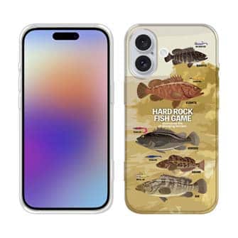 【TPU】【FISH MAN】ハードロックフィッシュゲーム ブラウン No2