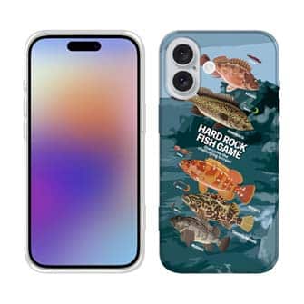 【TPU】【FISH MAN】ハードロックフィッシュゲーム ブルー No1