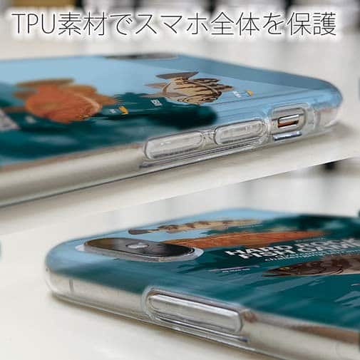 【TPU】【FISH MAN】ハードロックフィッシュゲーム ブルー No2