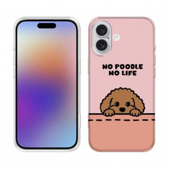 【TPU】何か気になるプードル_ブラウン(wakat)