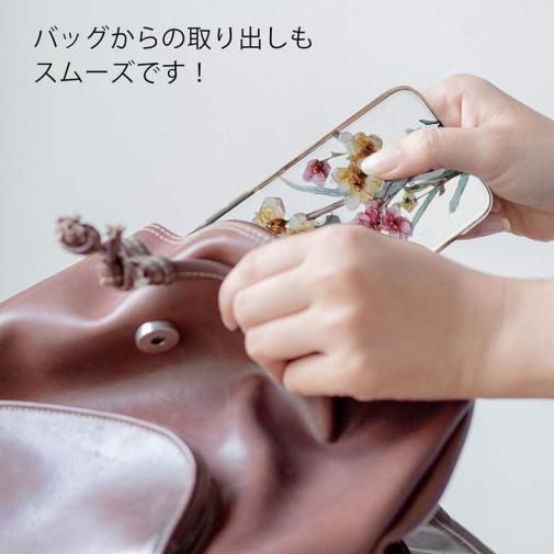 【TPU】日本の花画風 イエロー