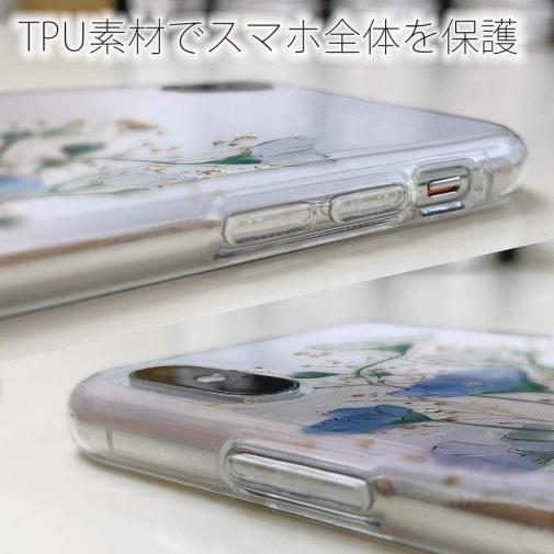 【TPU】オイルペイント 青と金