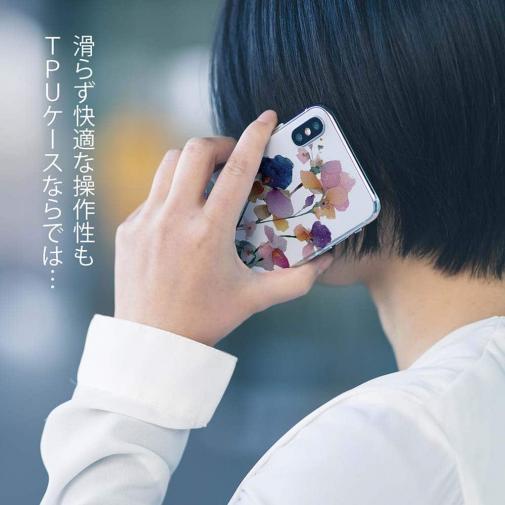 【TPU】くすみカラーFlower No2