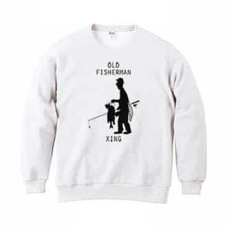 【トレーナー】OLD FISHERMAN 8.4oz Cotton:100%