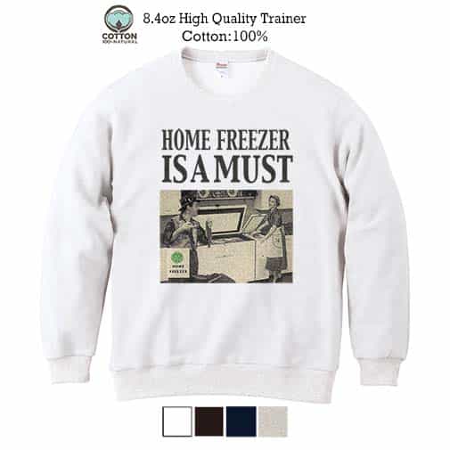 【トレーナー】自分のためのスポーツ! 8.4oz Cotton:100%