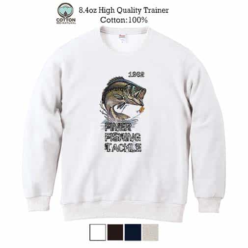 【トレーナー】ファイナリー・フィッシング・タックル 8.4oz Cotton:100%