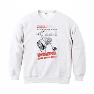 【トレーナー】固定式スプールのリール発売! 8.4oz Cotton:100%