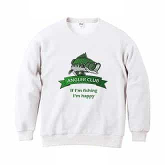 【トレーナー】アングラーズクラブ 8.4oz Cotton:100%