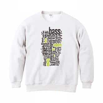 【トレーナー】bass Text-Design 8.4oz Cotton:100%