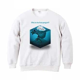 【トレーナー】誰が最初? 8.4oz Cotton:100%