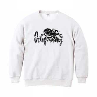 【トレーナー】【釣りざんまい】オクトパッシングゲーム 8.4oz Cotton:100%