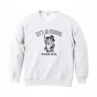 【トレーナー】【釣りざんまい】ぼちぼち釣りに行こうかな 8.4oz Cotton:100%