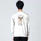 【トレーナー】レトリバーだってNo Music No Life 8.4oz Cotton:100%