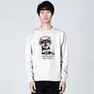 【トレーナー】黒柴だってNo Music No Life 8.4oz Cotton:100%