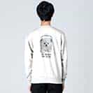 【トレーナー】ポメラニアンだってNo Music No Life 8.4oz Cotton:100%