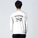 【トレーナー】【釣りざんまい】レッツゴーフィッシング ウトウトアングラー 8.4oz Cotton:100%