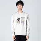 【トレーナー】チンチラ 8.4oz Cotton:100%