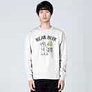 【トレーナー】シロクマさんとカンパイビール(wakat) 8.4oz Cotton:100%