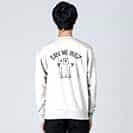 【トレーナー】シロクマさんのハグアピール(wakat) 8.4oz Cotton:100%