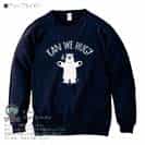 【トレーナー】シロクマさんのハグアピール(wakat) 8.4oz Cotton:100%