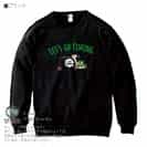 【トレーナー】【釣りざんまい】ユニークなアングラー 8.4oz Cotton:100%