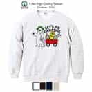 【トレーナー】キャンプに行くシロクマさん(wakat) 8.4oz Cotton:100%