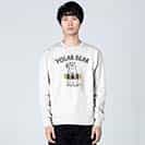 【トレーナー】シロクマさんと浮き輪(wakat) 8.4oz Cotton:100%