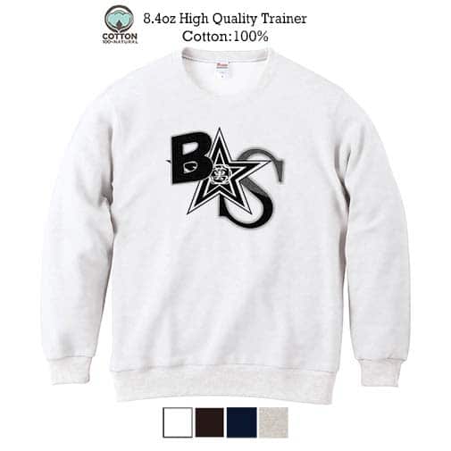 【トレーナー】【2029】ブレイブスター 5.6oz Cotton:100%