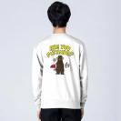 【トレーナー】【釣りざんまい】ルアーとクマさん 8.4oz Cotton:100%