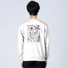 【トレーナー】【釣りざんまい】釣りが好きなんです_レトロ 8.4oz Cotton:100%