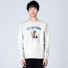 【トレーナー】【釣りざんまい】レッツゴーフィッシング アングラー_カラフル 8.4oz Cotton:100%