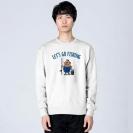 【トレーナー】【釣りざんまい】レッツゴーフィッシング ポッチャリアングラー_カラフル 8.4oz Cotton:100%