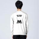 【トレーナー】何か気になる柴犬_黒柴(wakat) 8.4oz Cotton:100%