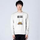 【トレーナー】何か気になる茶トラ猫(wakat) 8.4oz Cotton:100%