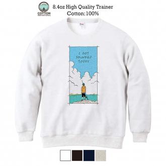 【トレーナー】【釣りざんまい】今日は何も釣れなかった  8.4oz Cotton:100%